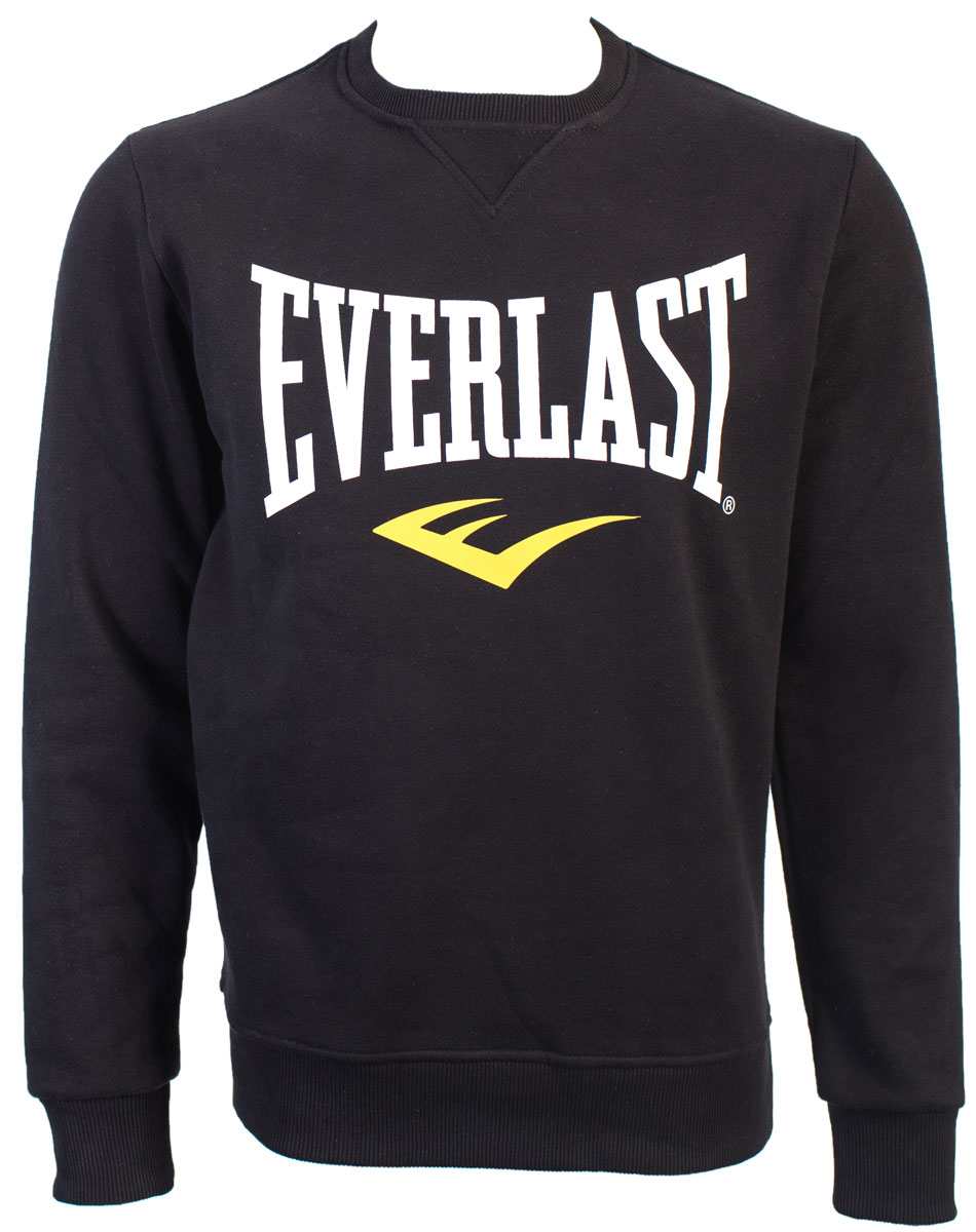 Толстовка мужская Everlast Classic, цвет: черный. RE0036. Размер L (50/52)