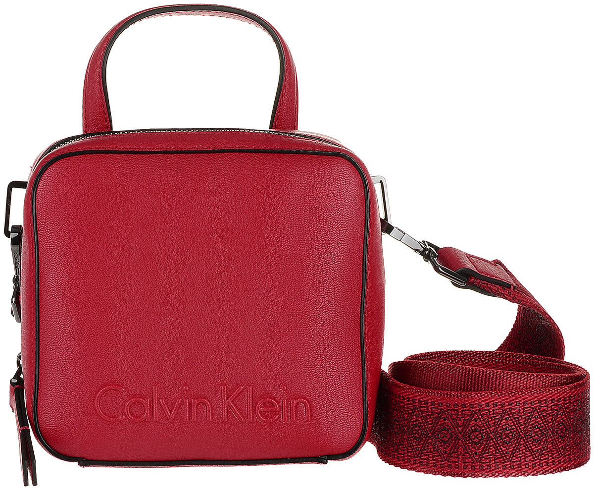 Сумка женская Calvin Klein Jeans, цвет: красный. K60K604002/6180