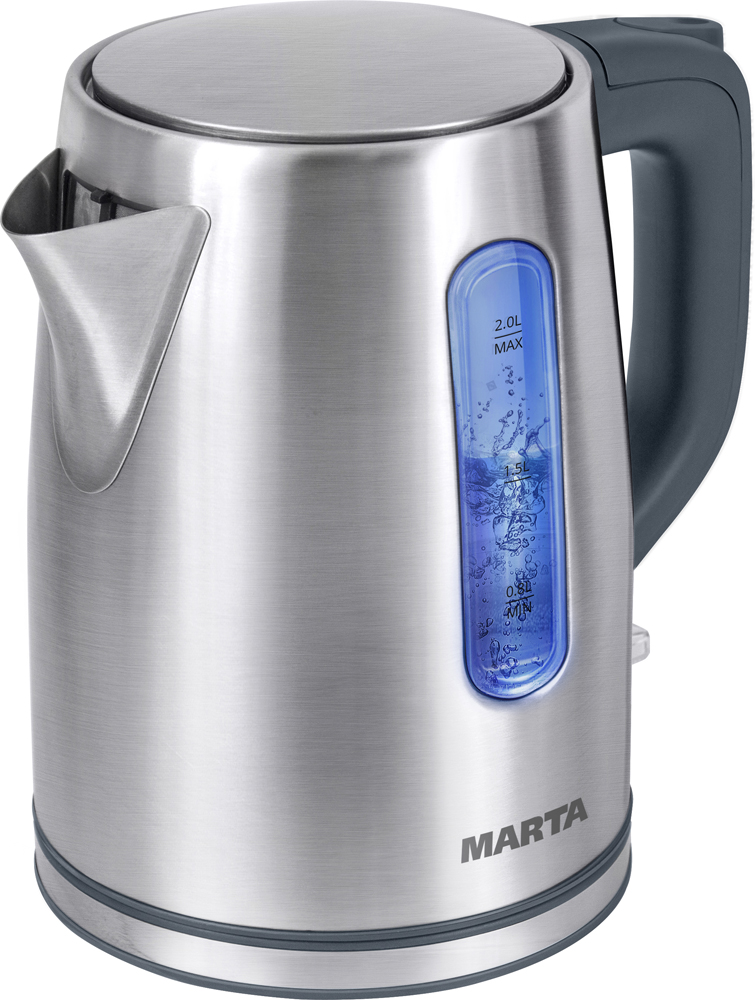 Marta MT-1093, Gray Pearl чайник электрический