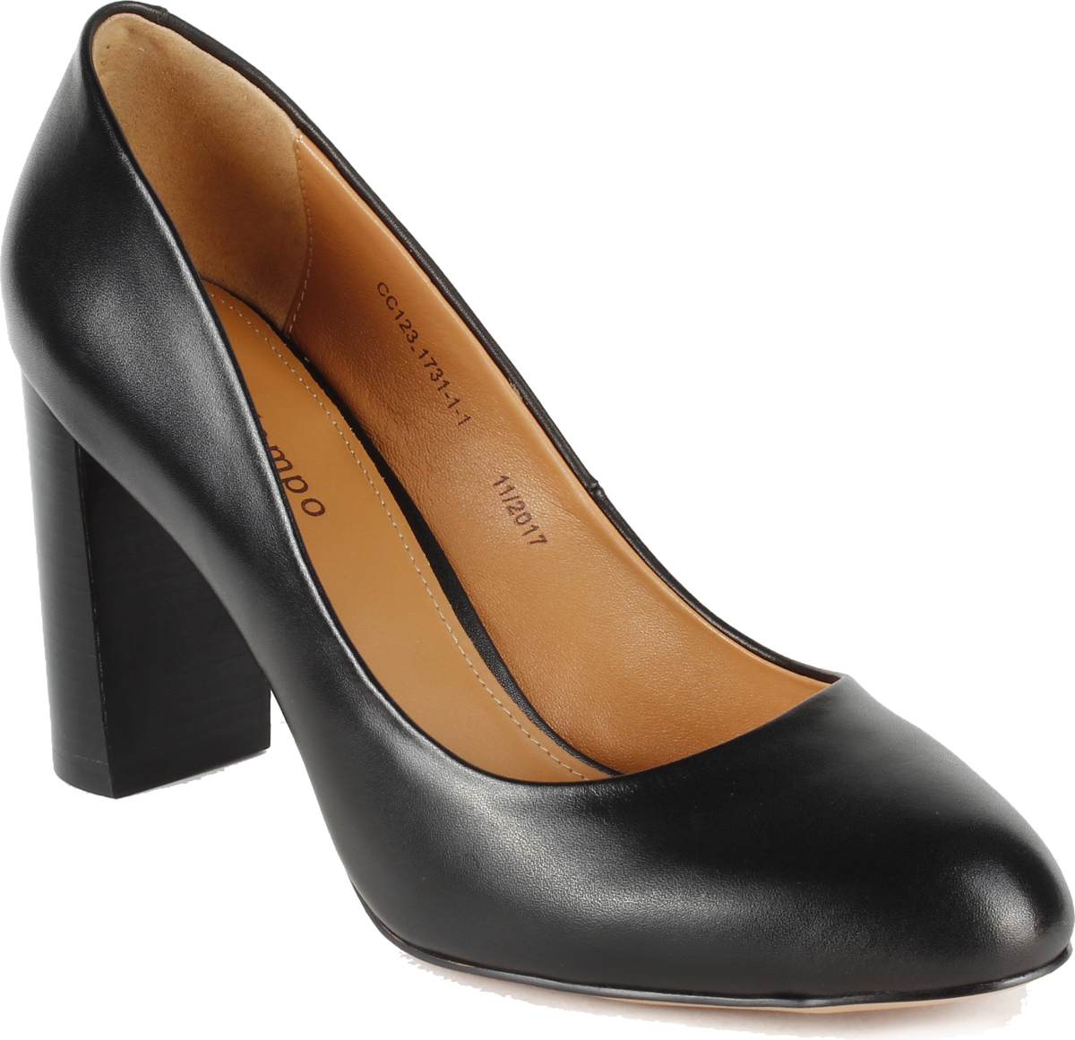 Туфли женские El Tempo, цвет: черный. CC123_1731-1-1_BLACK. Размер 38