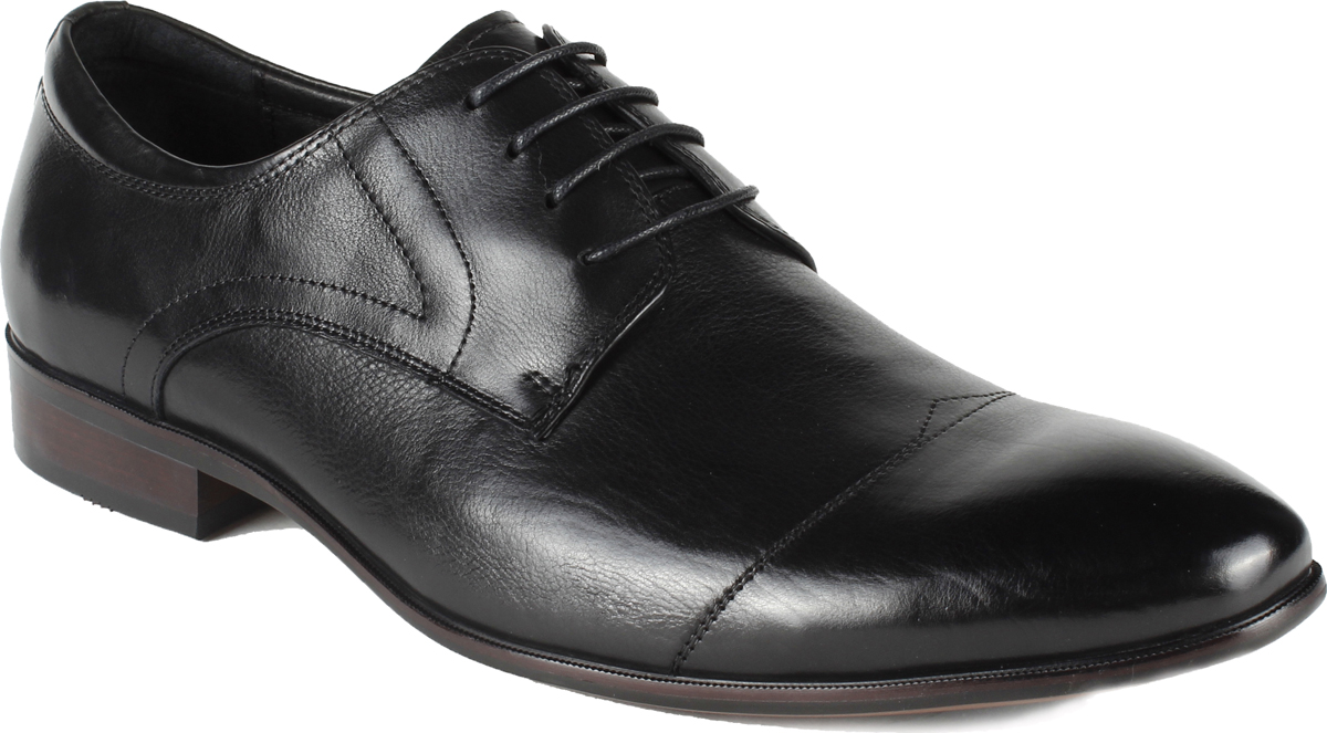 Туфли мужские El Tempo, цвет: черный. RS1_07-02-P742_BLACK. Размер 45