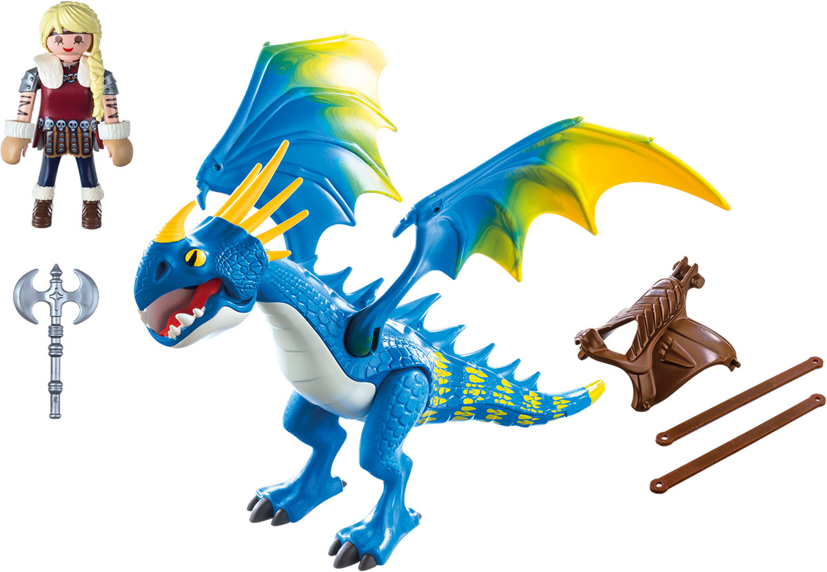 Playmobil Игровой набор Драконы Астрид и Громгильда