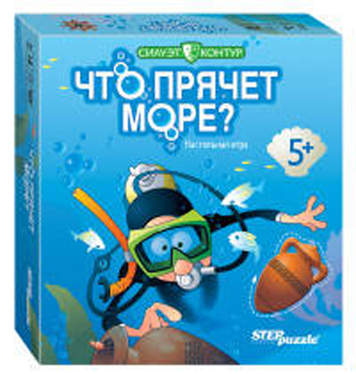 Step Puzzle Настольная игра Что прячет море?