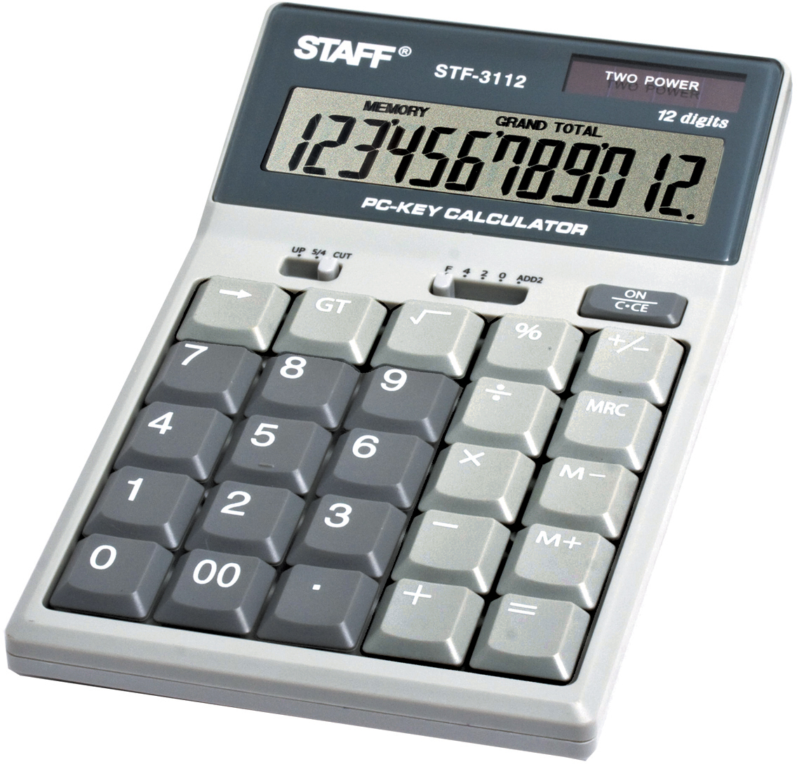 Staff Калькулятор настольный STF-3112