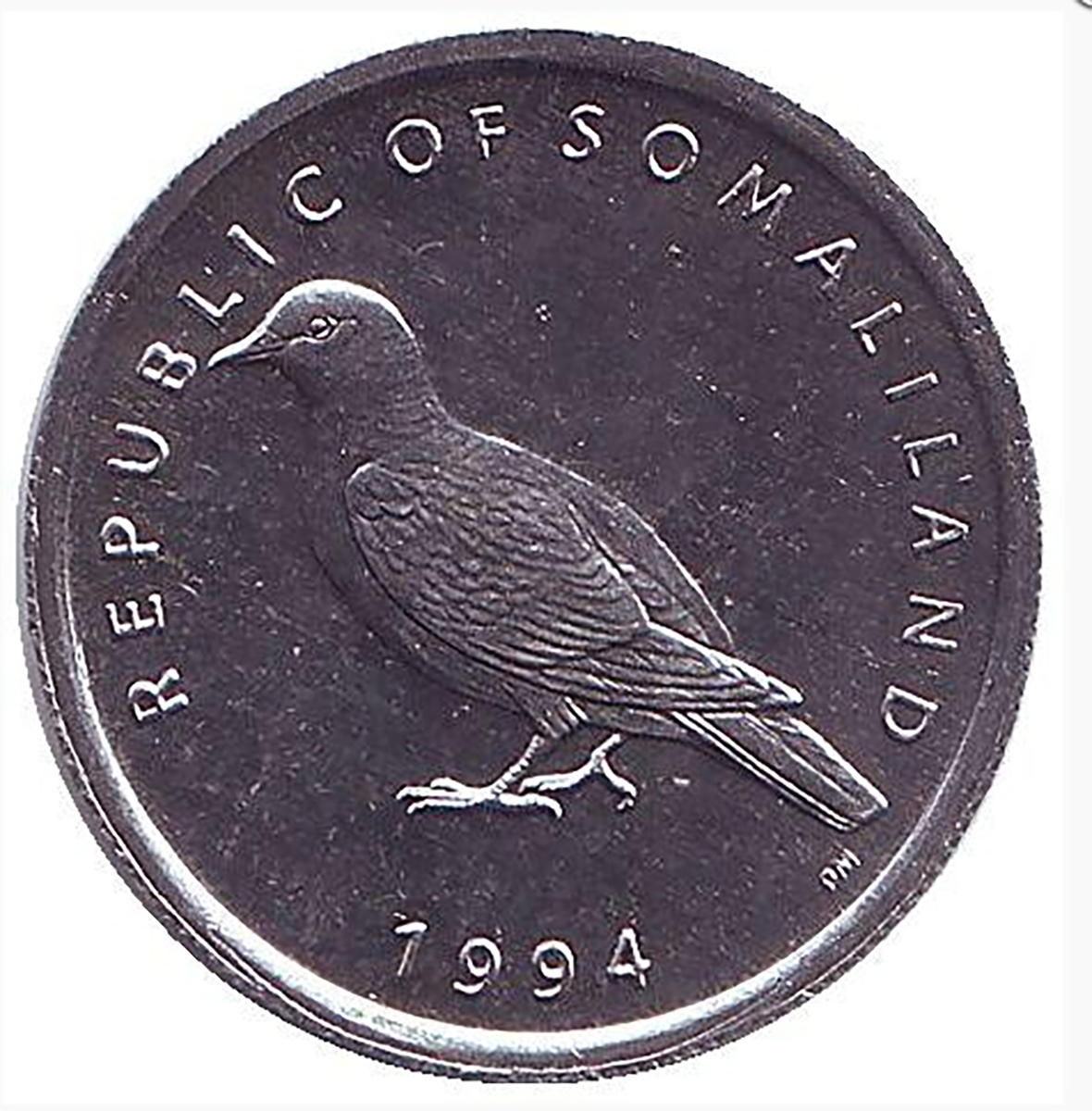 Монета номиналом 1 шиллинга. 