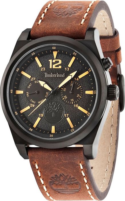 Часы наручные мужские Timberland, цвет: коричневый. TBL.14642JSB/02