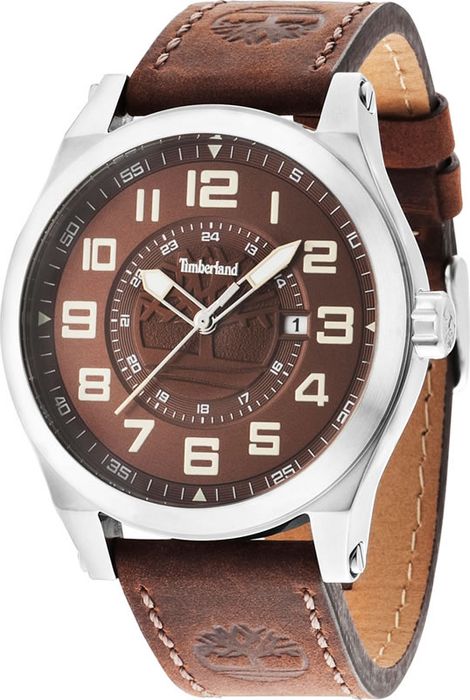 Часы наручные мужские Timberland, цвет: коричневый. TBL.14644JS/12
