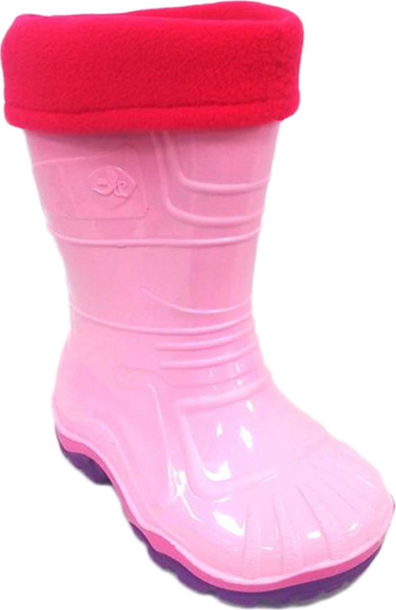 Резиновые сапоги для девочки Дюна, цвет: светло-розовый. 230/02 УФ. Размер 29