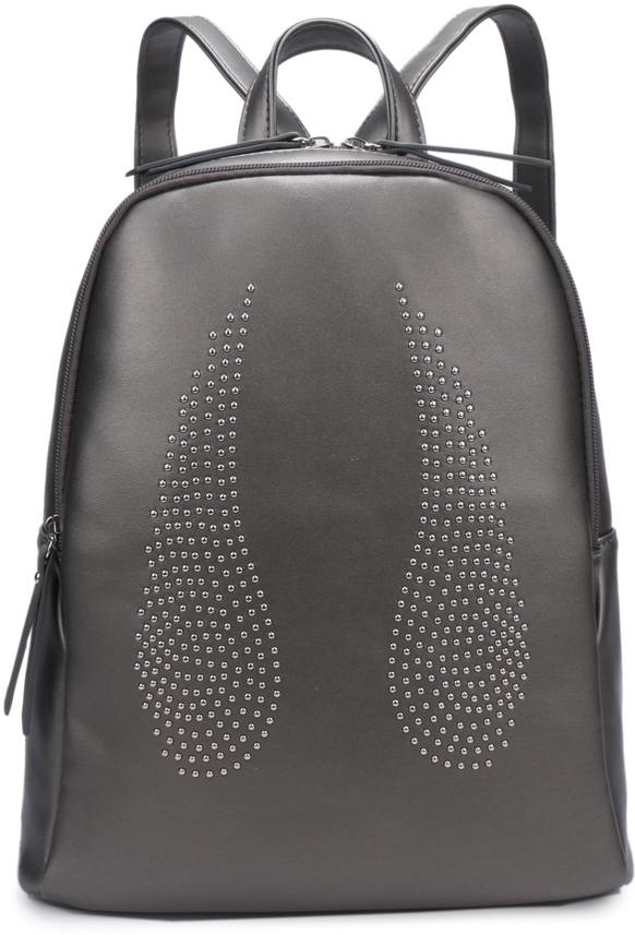 Рюкзак женский OrsOro, цвет: темно-серый, 28 x 32 x 13 см. DS-841/2