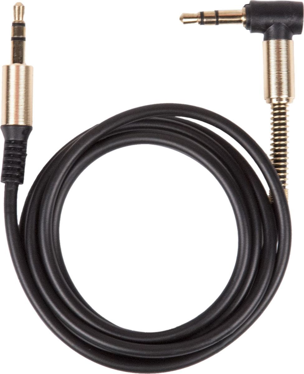 Ritmix RCC-247, Black кабель Jack 3,5 mm - Jack 3,5 mm угол 90 (1 м)