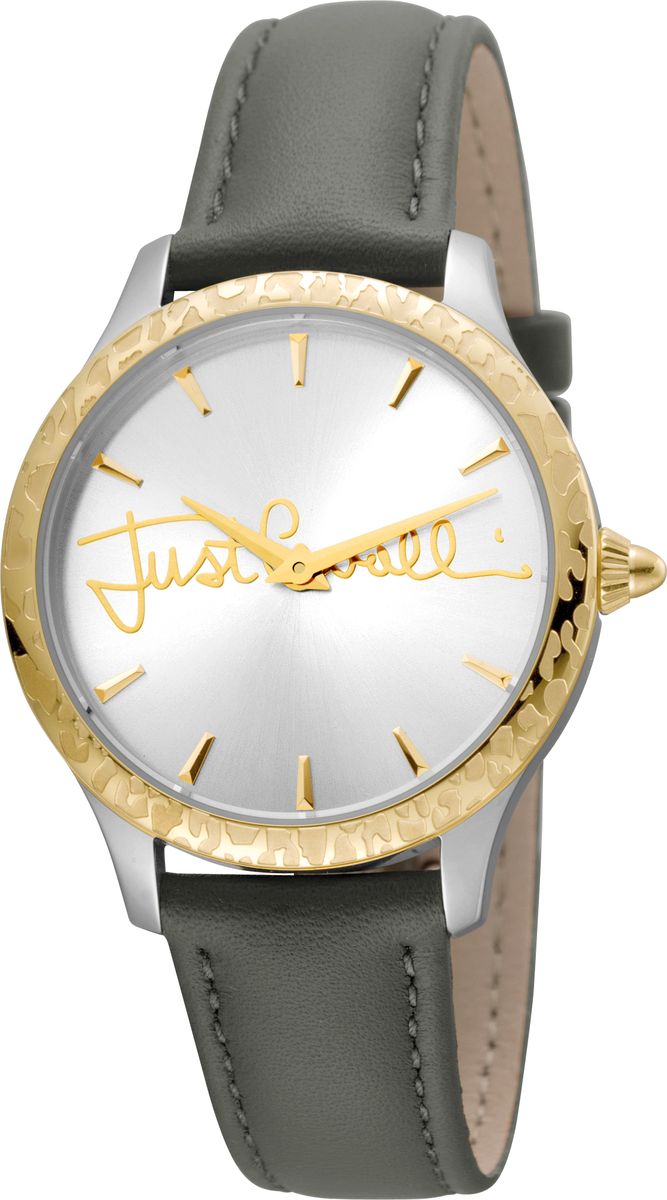 Часы наручные женские Just Cavalli Plisse, цвет: серый. JC1L023L0055