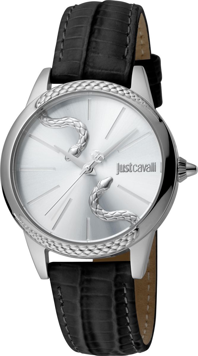 Часы наручные женские Just Cavalli Animal, цвет: черный. JC1L029L0025