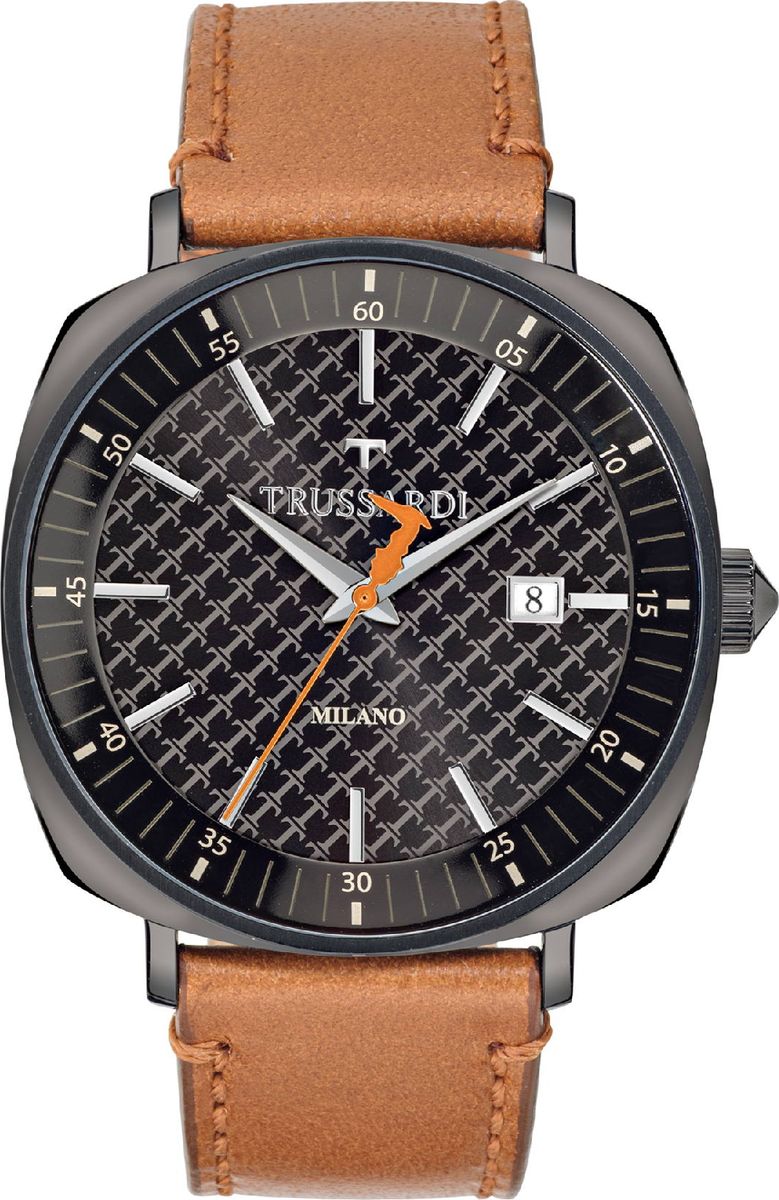 Часы наручные мужские Trussardi T-King, цвет: коричневый. R2451121001