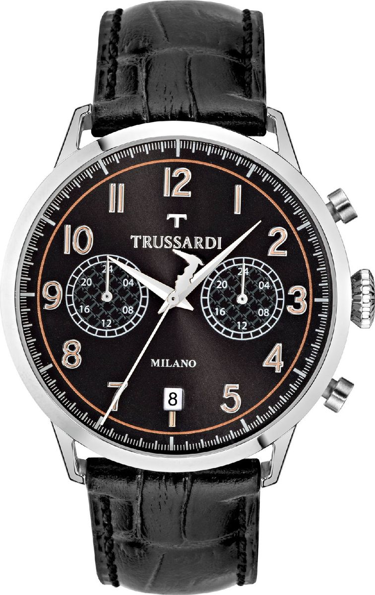 Часы наручные мужские Trussardi T-Evolution Gent, цвет: черный. R2451123003