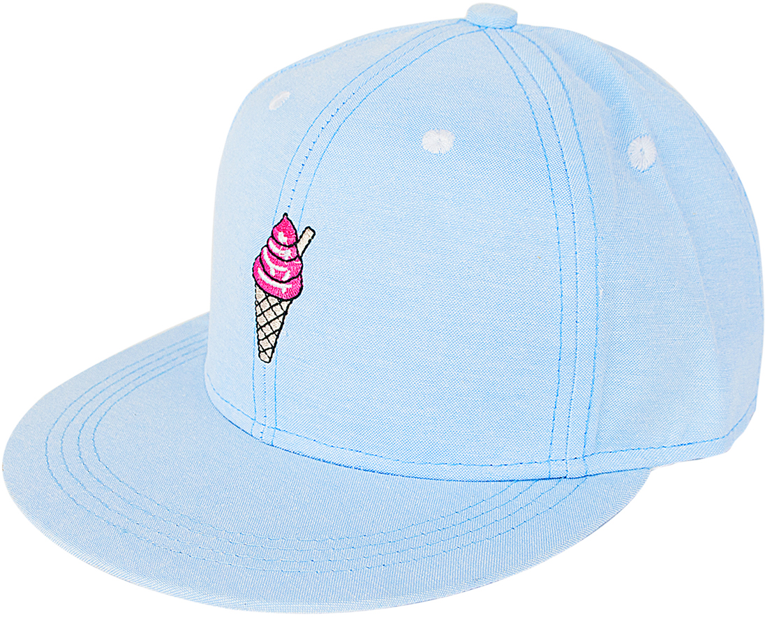 Бейсболка женская Kawaii Factory Мороженое, цвет: голубой. KW014-000133. Размер 56/58