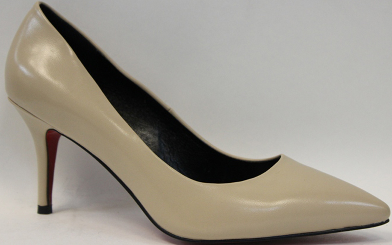 Туфли женские LK Collection, цвет: бежевый. SP-EB0501-2 PU. Размер 38