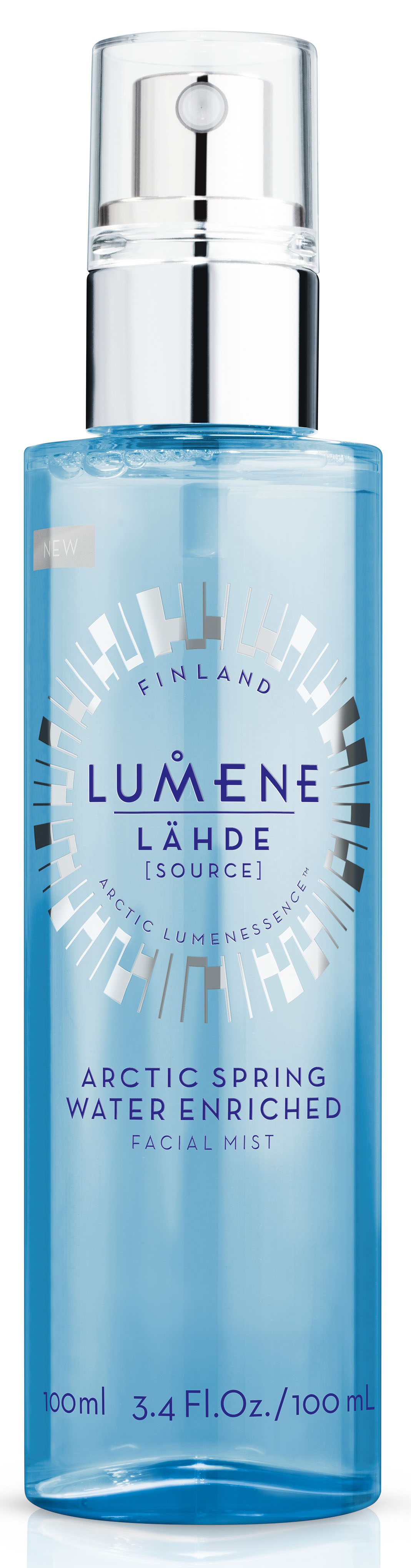 Lumene Lahde Увлажняющая освежающая дымка для лица, 100 мл