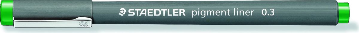 Staedtler Ручка капиллярная Pigment Liner 308 0,3 мм цвет чернил зеленый
