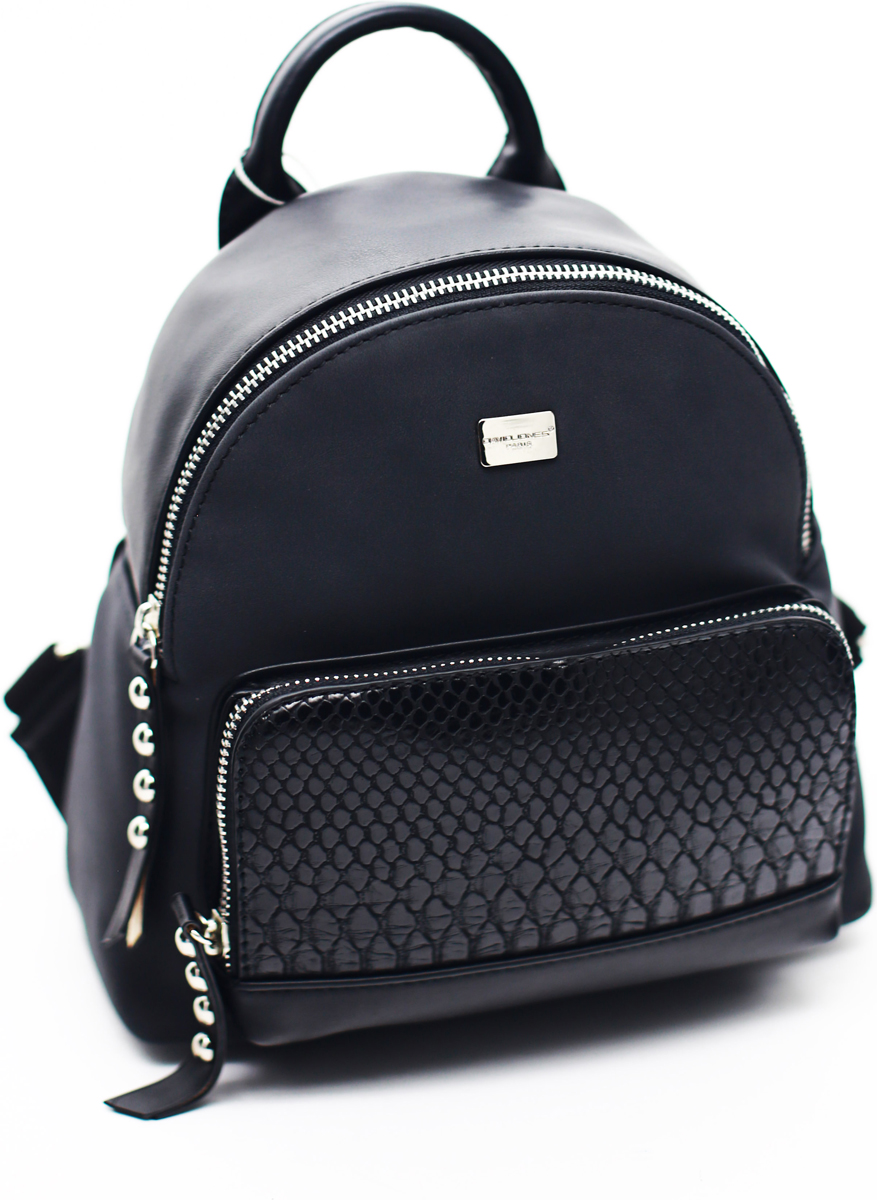 Рюкзак женский David Jones, цвет: черный. СМ3552BLACK