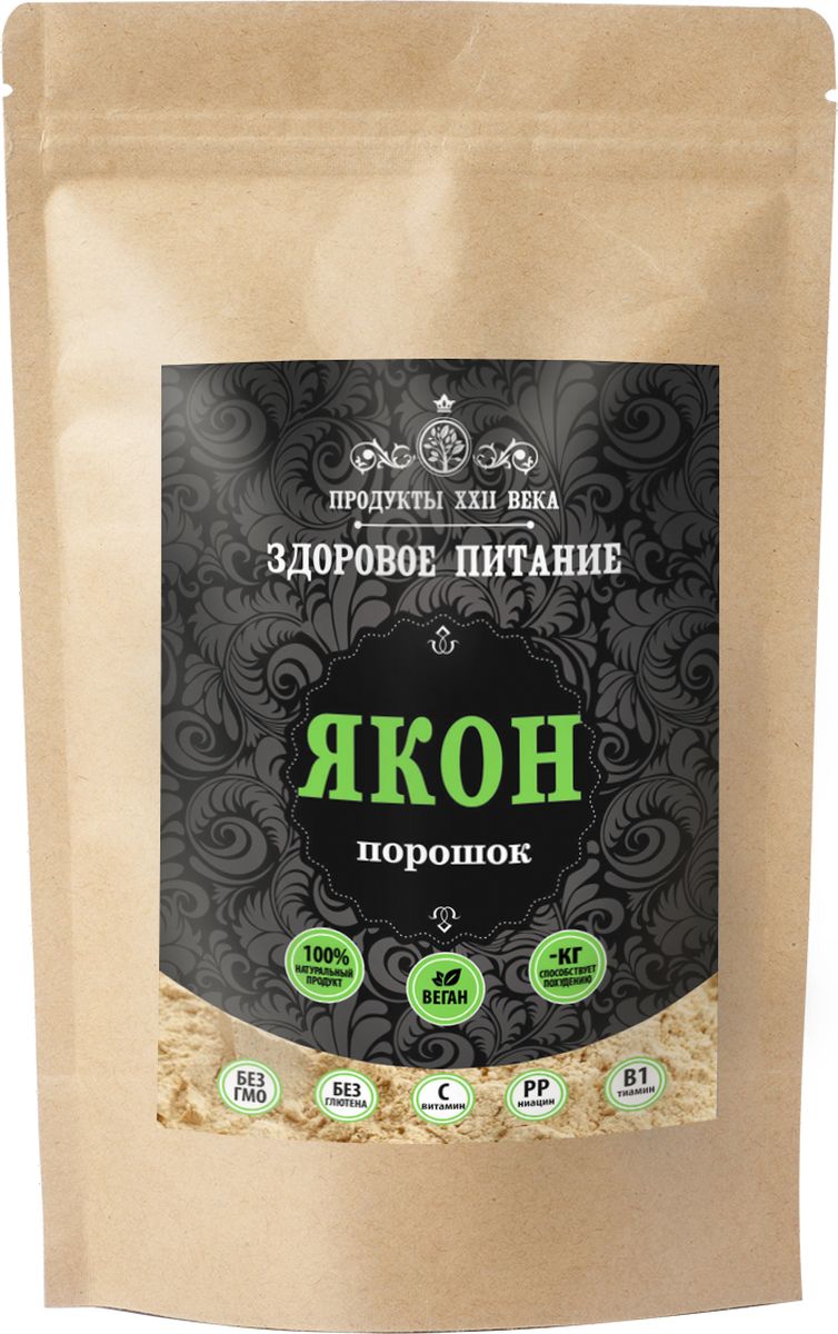 Продукты ХХII века якон порошок, 50 г