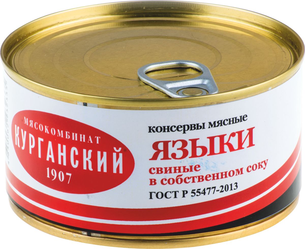 Курганский Стандарт Язык свиной в собственном соку стандарт, 325 г стандарт