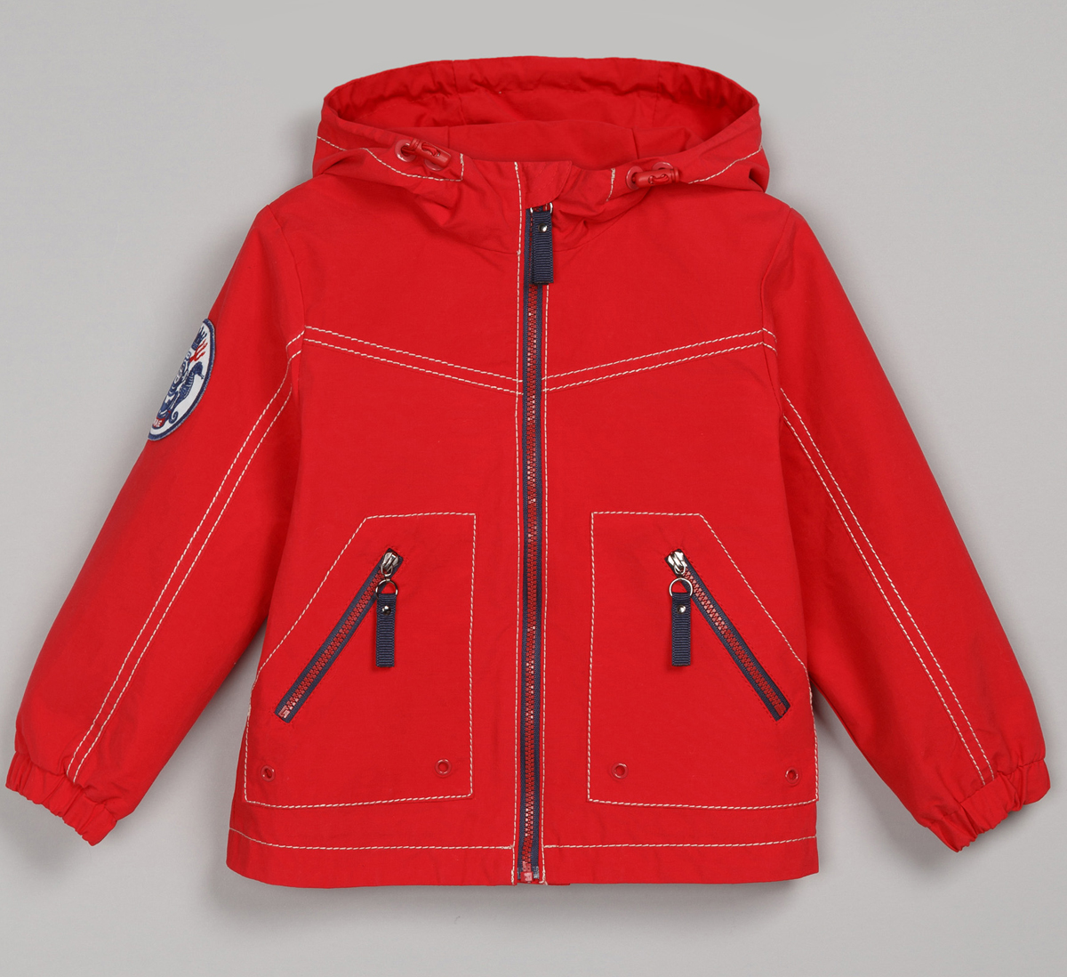 Куртка для мальчика Ёмаё, цвет: красный. 39-153. Размер 122
