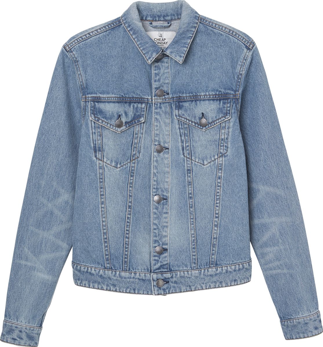 Куртка мужская Cheap Monday, цвет: синий. 0505857. Размер M (48)