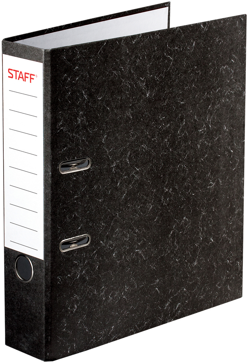 Staff Папка-регистратор цвет черный 224616