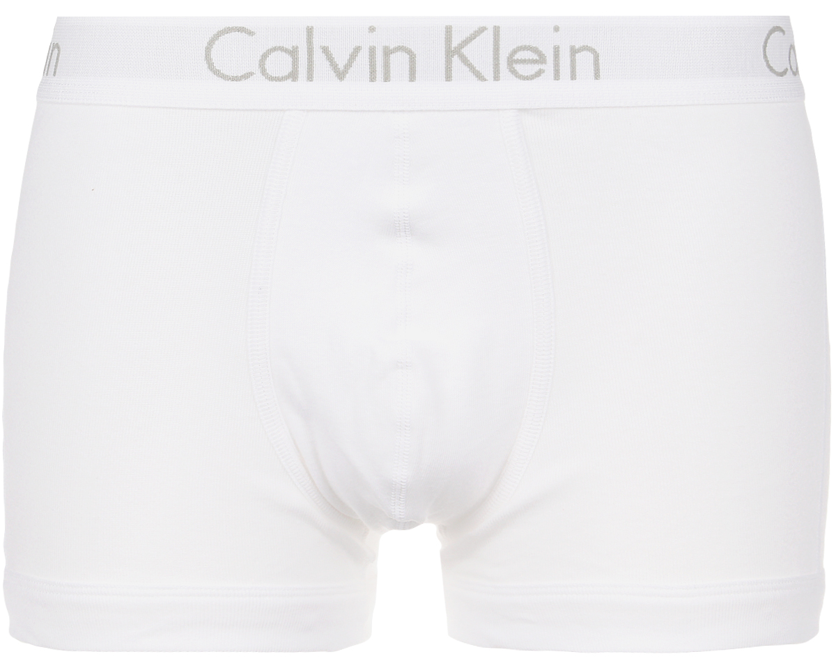 Трусы-боксеры мужские Calvin Klein Underwear, цвет: белый. NB1476A_100. Размер L (52)