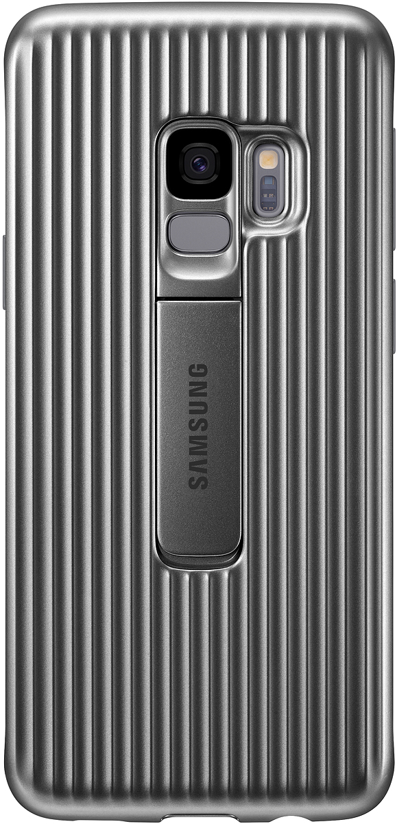 Samsung Protective Standing чехол для Galaxy S9, Silver