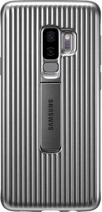 Samsung Protective Standing чехол для Galaxy S9+, Silver