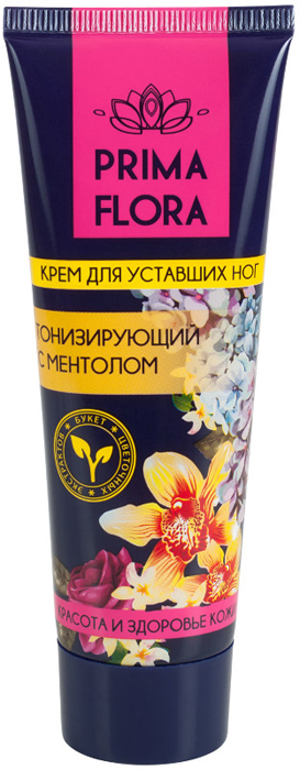 Modum Крем для уставших ног тонизирующий с ментолом Prima Flora, 75 г