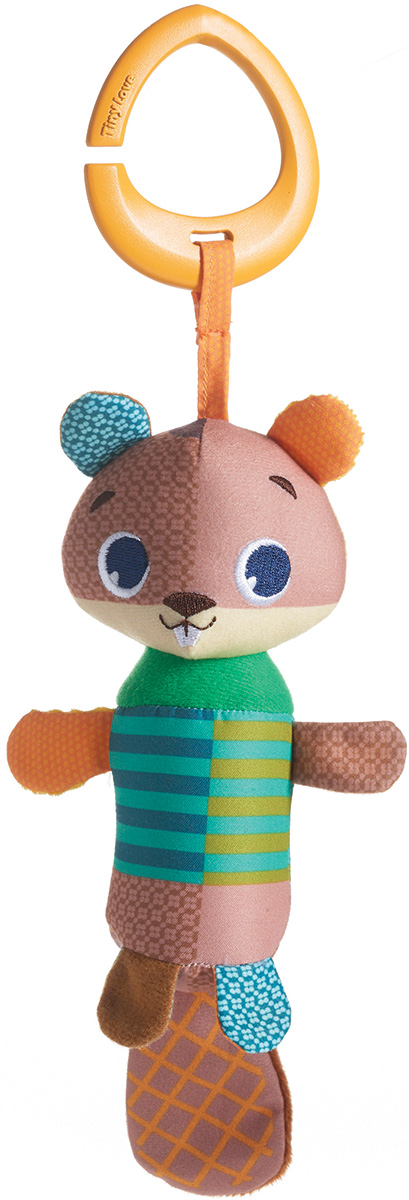 Tiny Love Игрушка-подвеска Колокольчик Бобрик погремушки tiny love подвеска колокольчик бабочка
