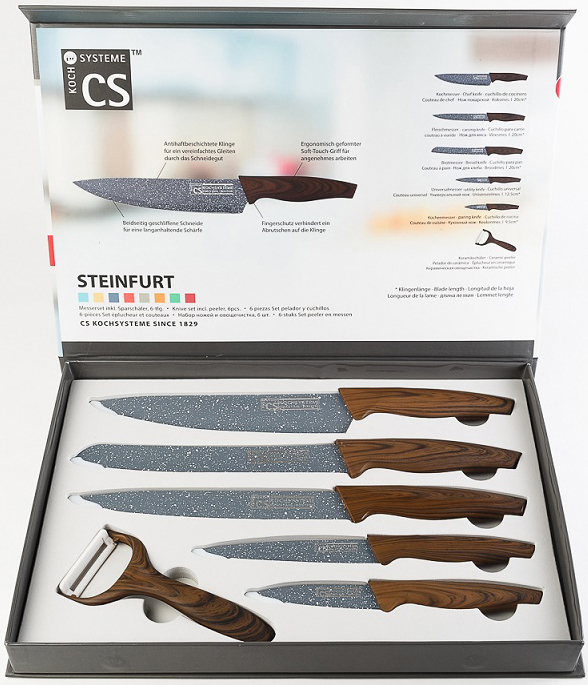 Набор кухонных ножей CS-Kochsysteme 