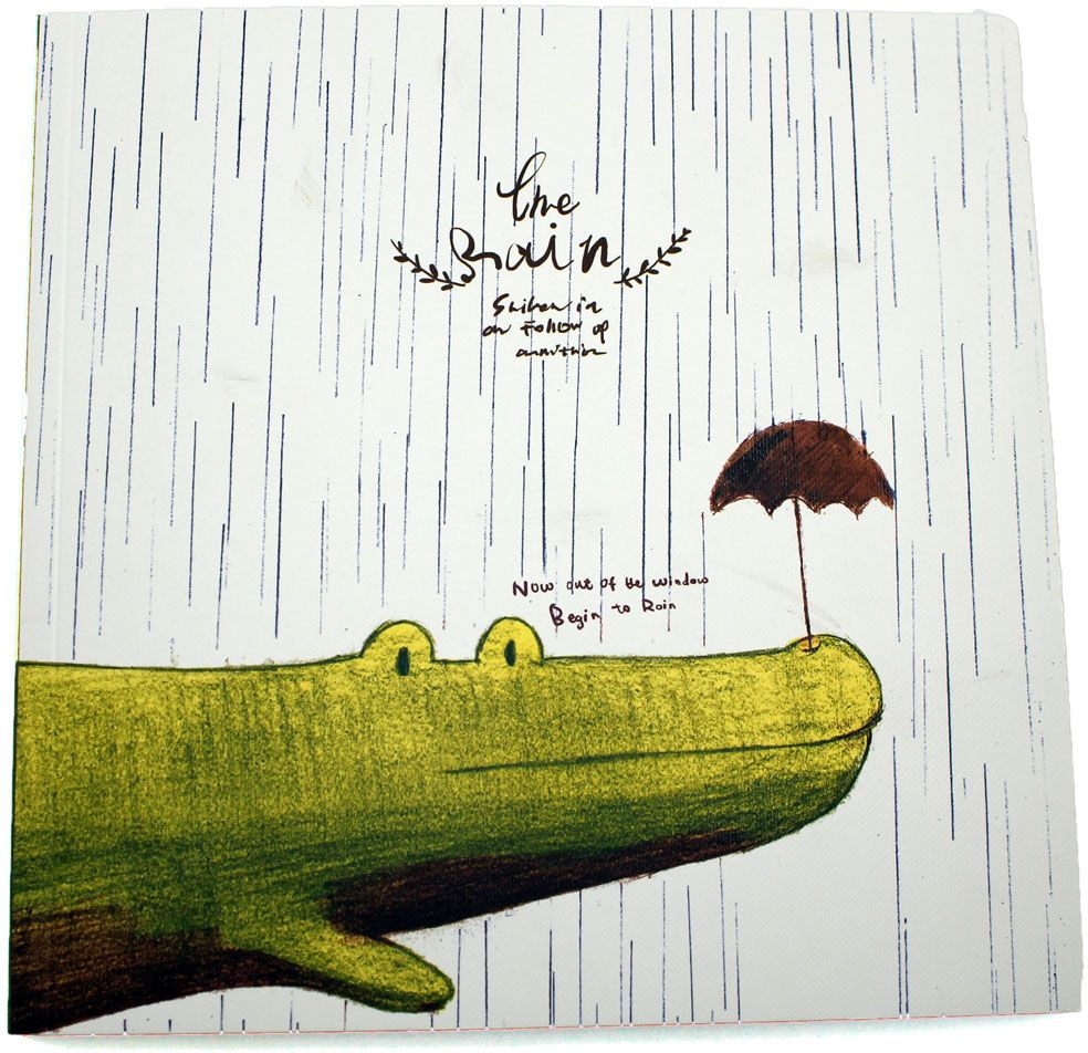 Еж-стайл Скетчбук The Rain Крокодил