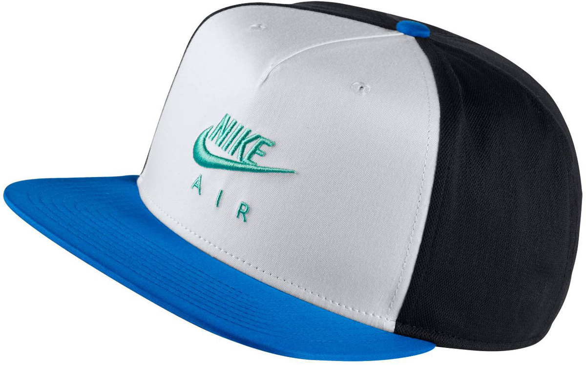 Бейсболка Nike Sportswear Pro, цвет: белый, синий. 891299-060. Размер универсальный