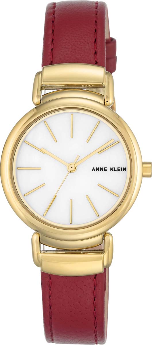 Часы наручные женские Anne Klein, цвет: коричнево-красный, золотой. AK-2752-03