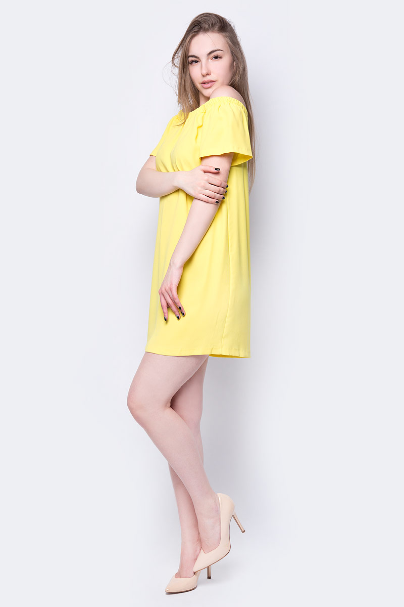 Платье adL, цвет: желтый. 12431044002_033. Размер S (42/44)