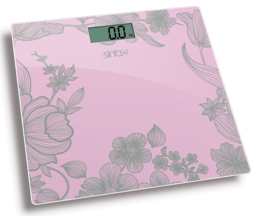 Sinbo SBS 4429, Pink весы напольные электронные