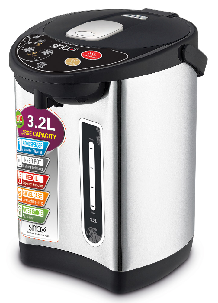 все цены на Sinbo SK 7380, Black Silver термопот онлайн