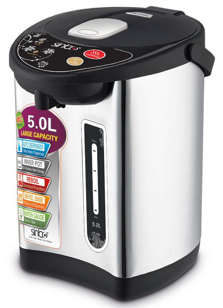 все цены на Sinbo SK 7381, Black Silver термопот онлайн