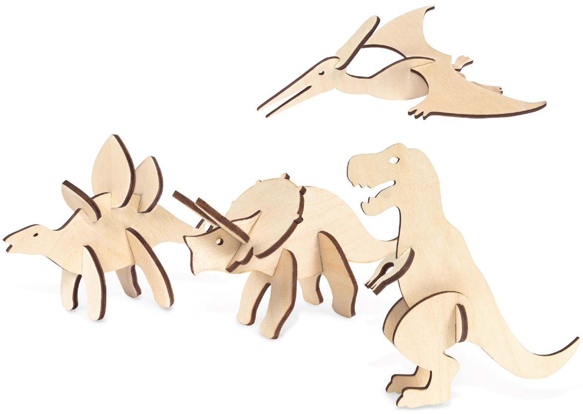 IQ Format Набор для 3D моделирования Динозавры
