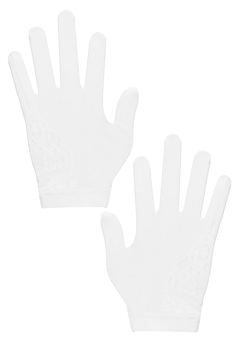 Перчатки женские Le Cabaret, цвет: белый. 203593. Размер универсальный