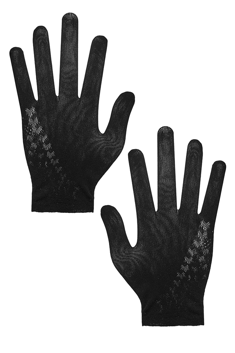 Перчатки женские Le Cabaret, цвет: черный. 203594. Размер универсальный