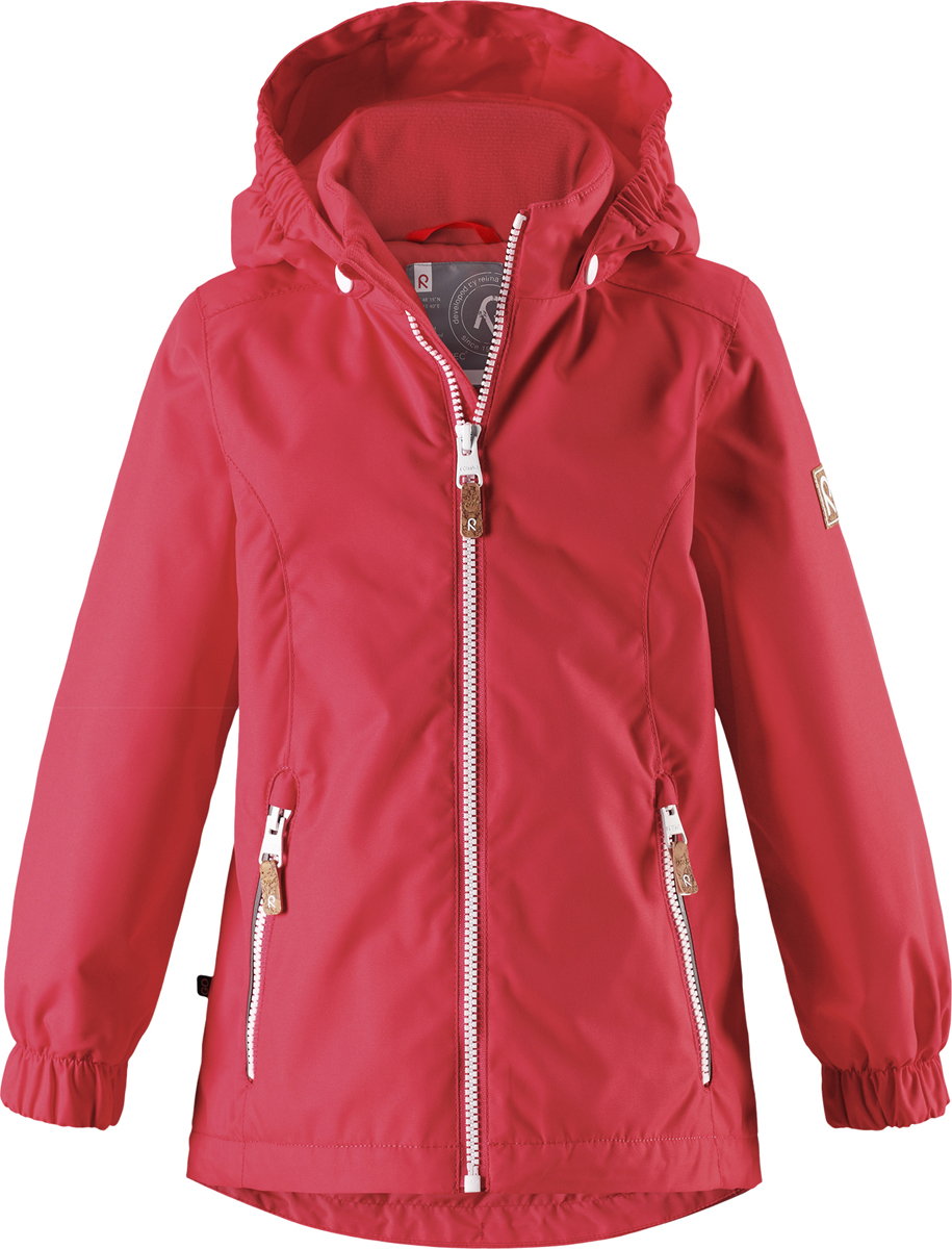 Куртка для девочки Reima Anise, цвет: красный. 521530R3340. Размер 122