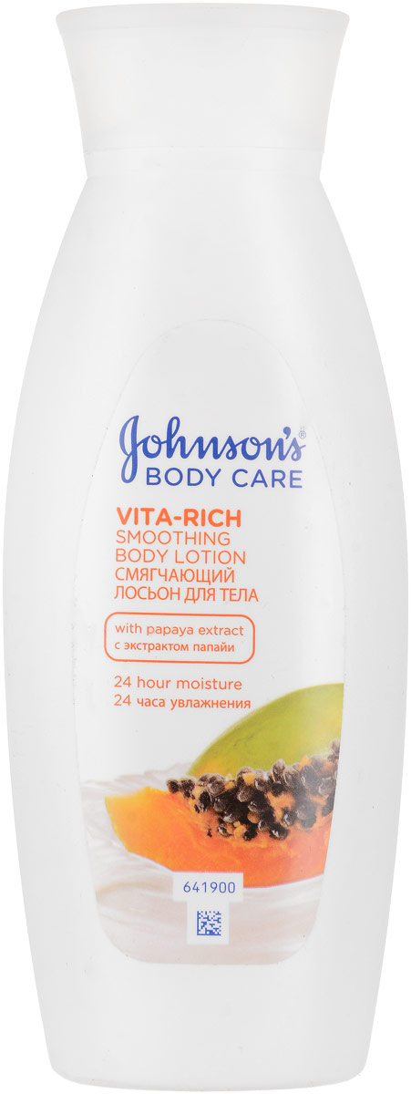 Johnson’s Body Care Vita-Rich Смягчающий лосьон с экстрактом папайи 250 мл