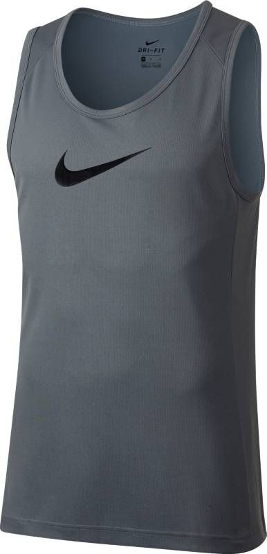 Майка мужская Nike Dry Basketball Top, цвет: серый. AJ1431-065. Размер XXL (54/56)