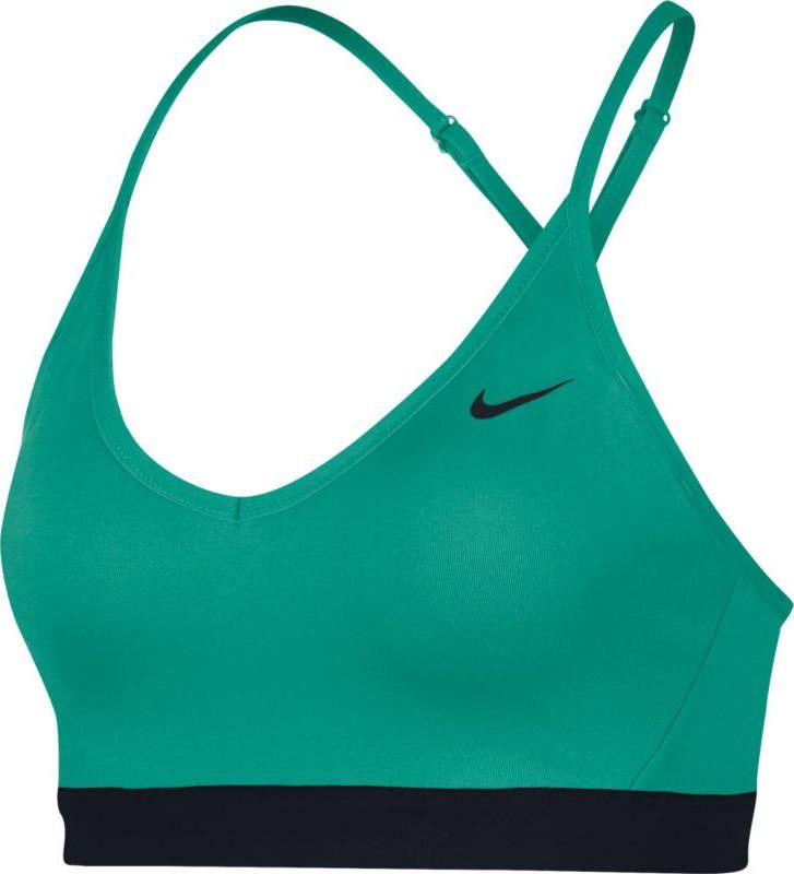 Топ-бра женский Nike Indy Sports Bra, цвет: бирюзовый. 878614-374. Размер M (46/48)
