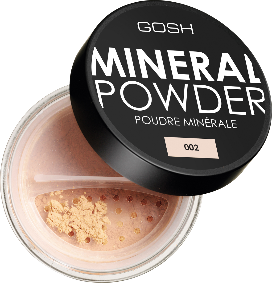 Gosh Пудра рассыпчатая минеральная для лица Mineral Powder, 8 г, тон №002