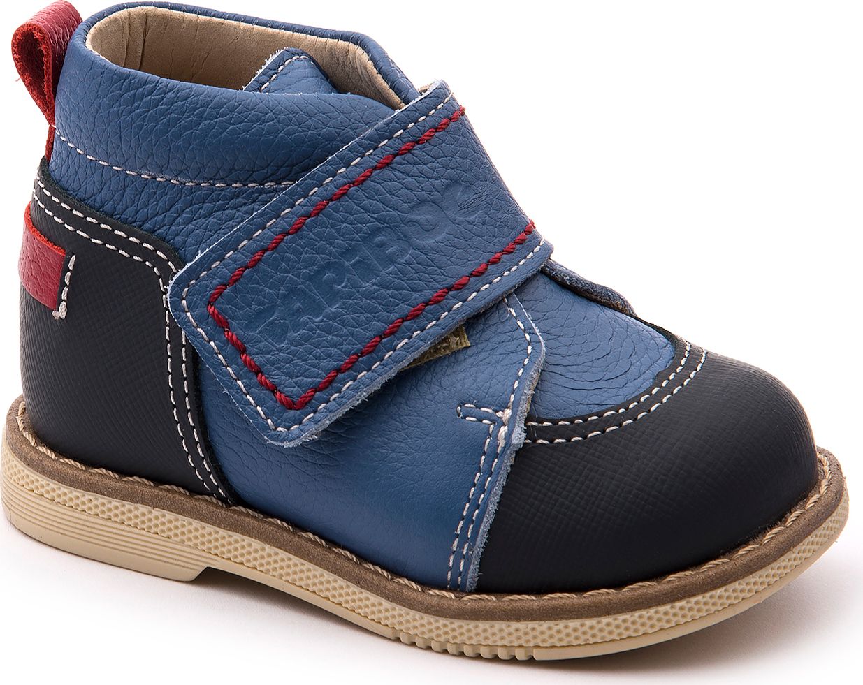 Ботинки для мальчика Tapiboo Василек, цвет: синий. FT-24015.18-OL08O.02. Размер 21